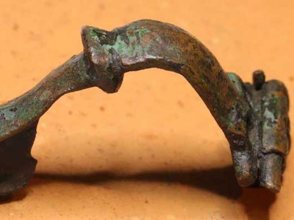 Roman Brooch with eyes